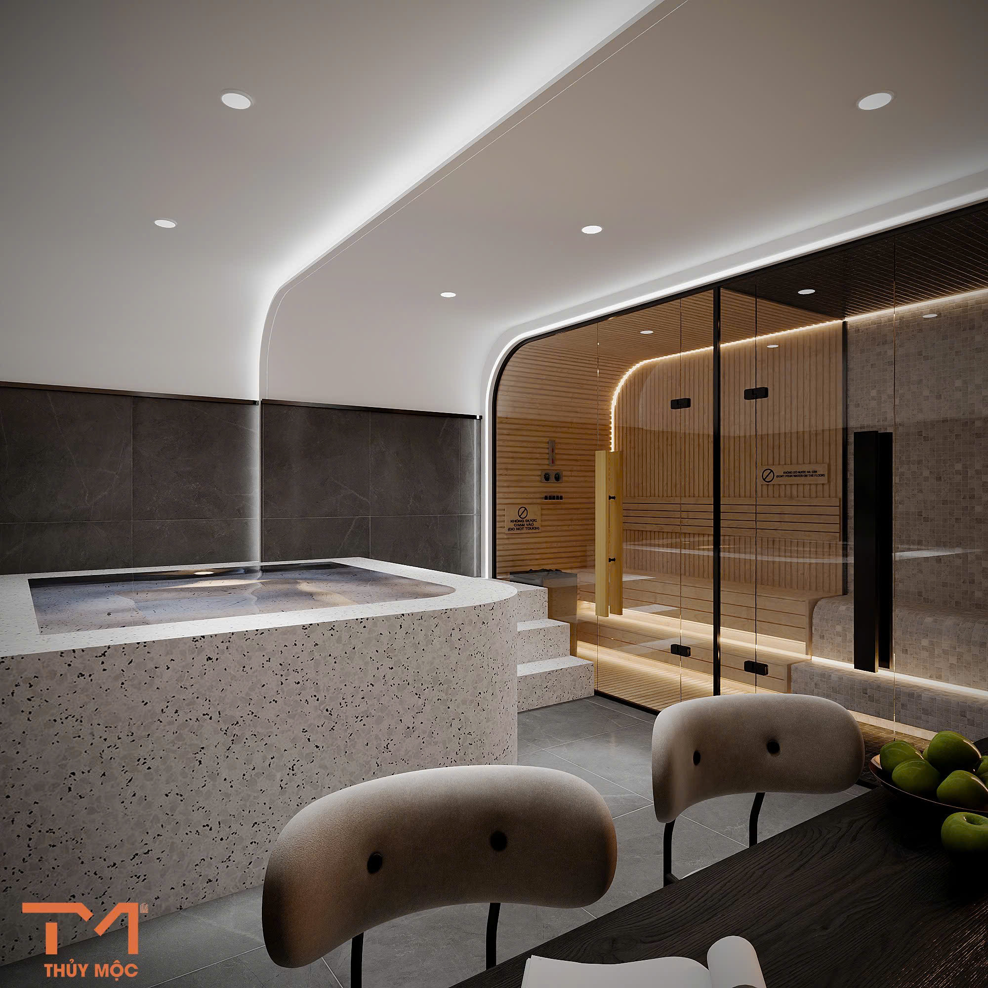 Thiết kế phòng xông hơi gia đình