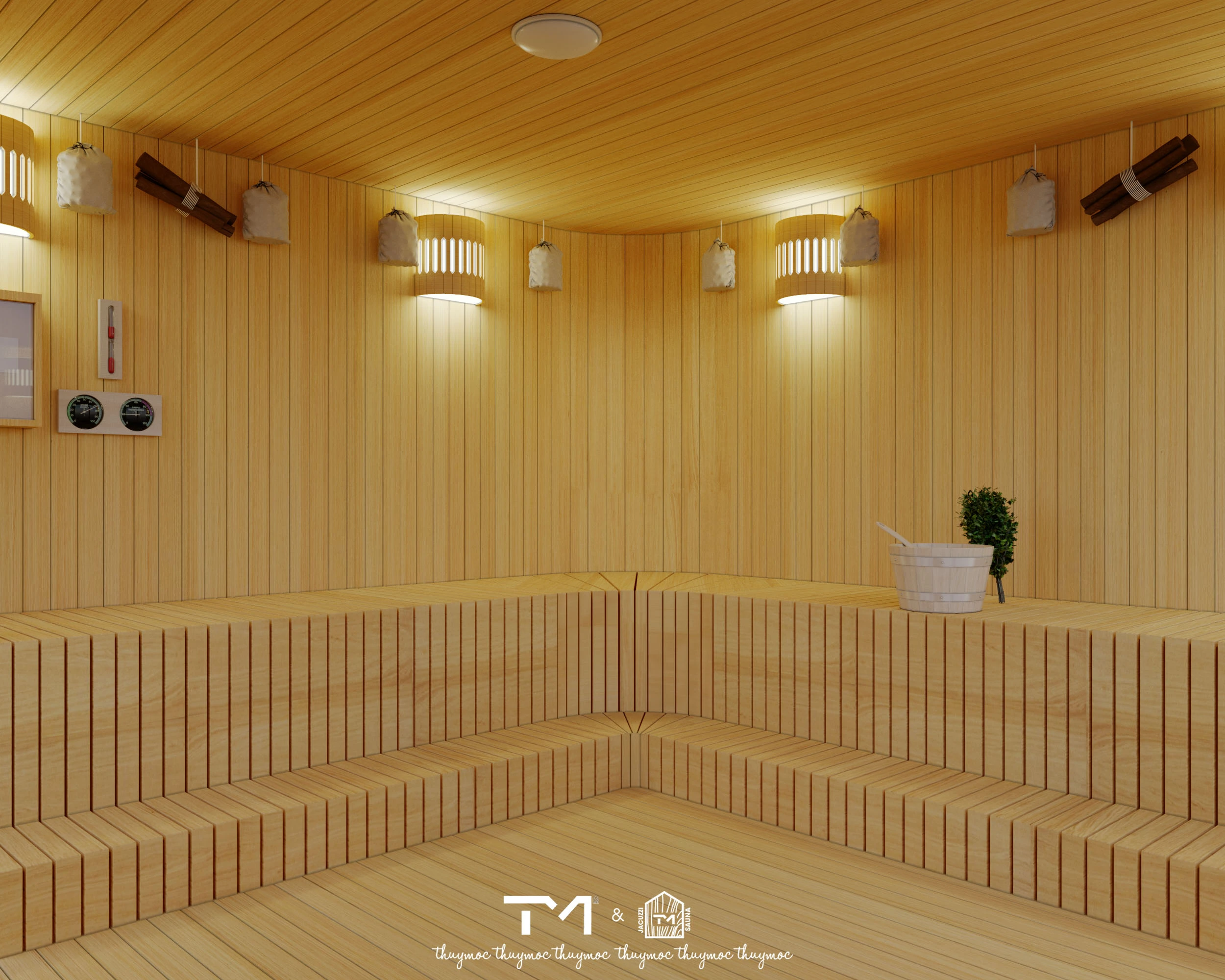 Quy trình thiết kế và thi công phòng xông hơi chuyên nghiệp