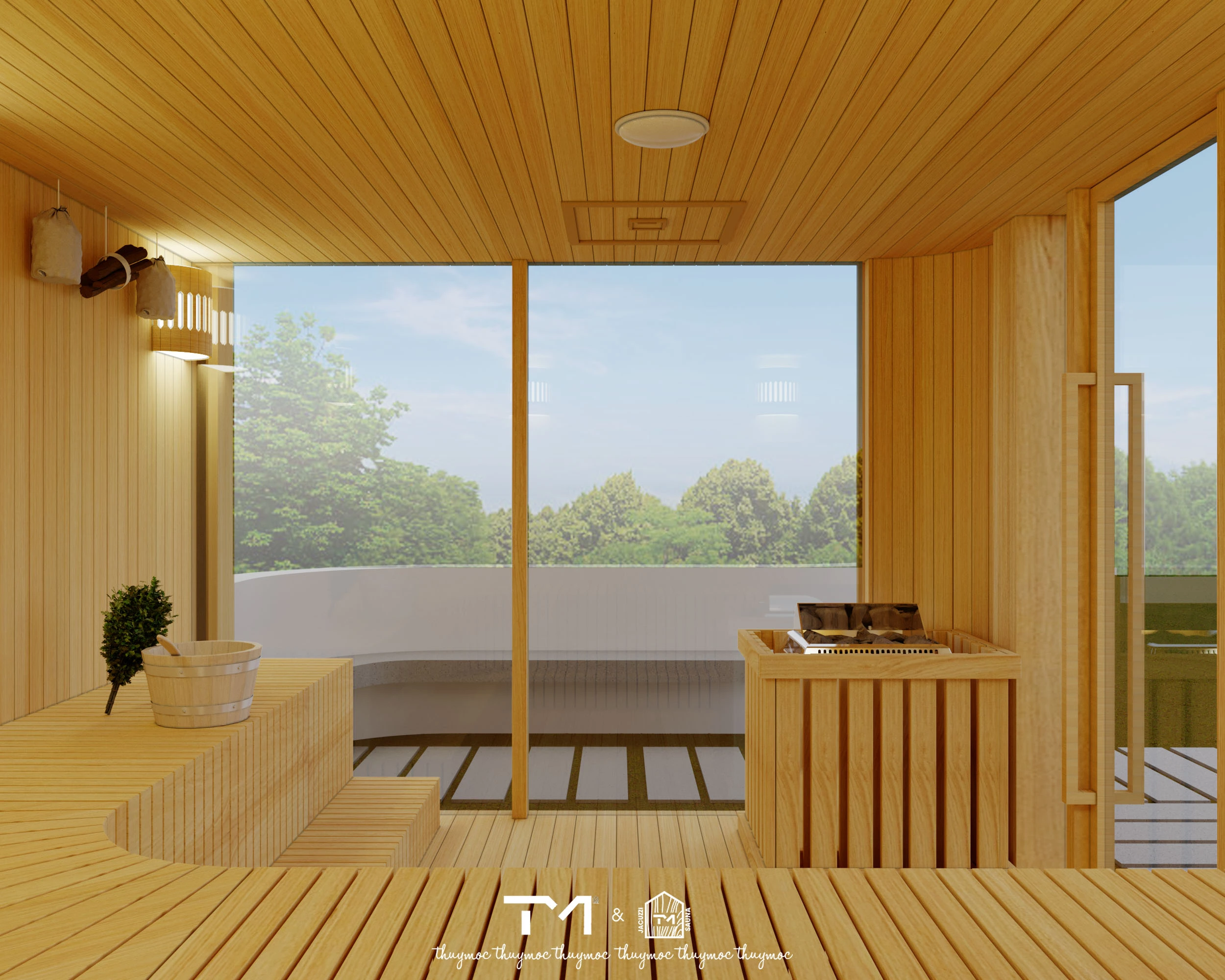 thiết kế phòng xông hơi tại Quy Nhơn 