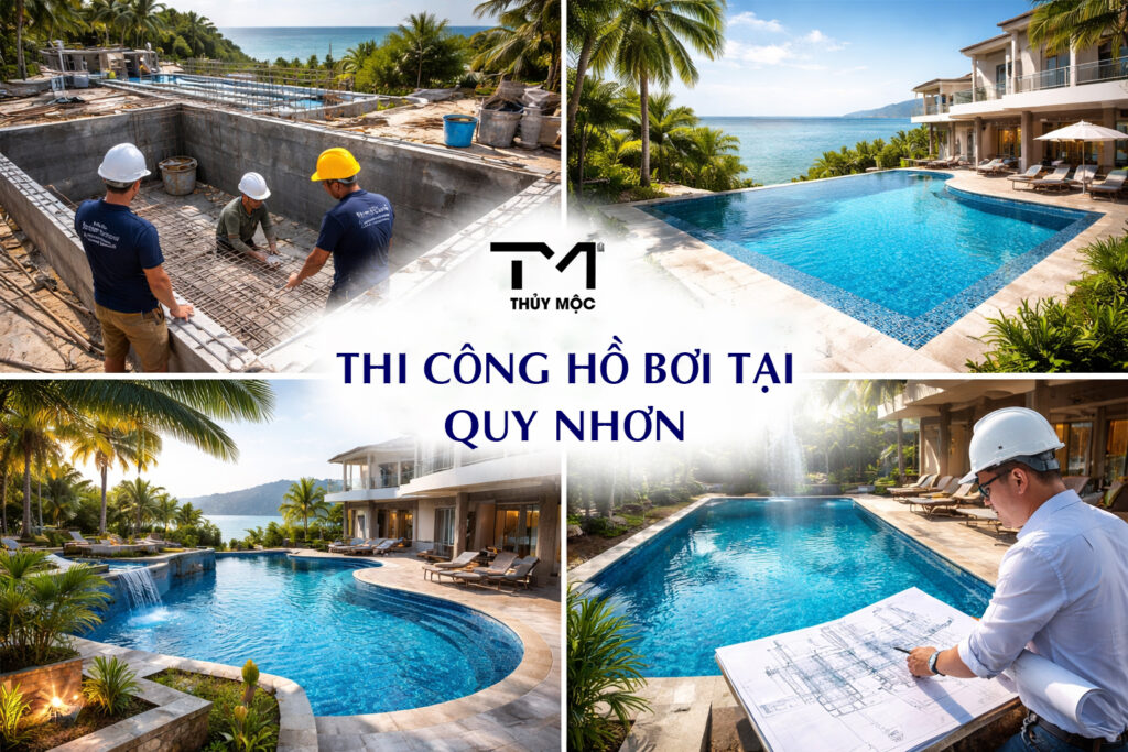 Thi Công Hồ Bơi Tại Quy Nhơn