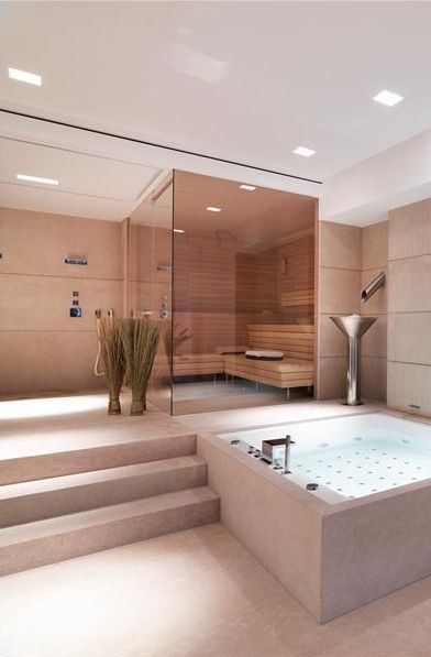 Dự án tổ hợp phòng xông – bồn tắm tại biệt thự nhà chú Phước