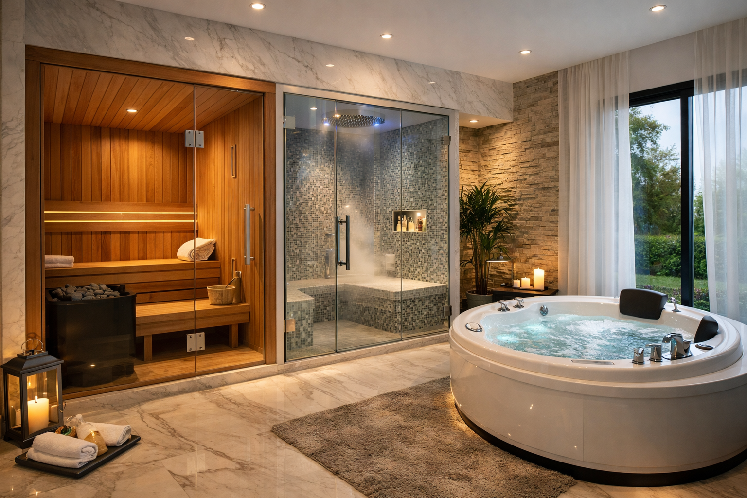 Lợi Ích Khi Sở Hữu Không Gian Xông Hơi Tại Nhà