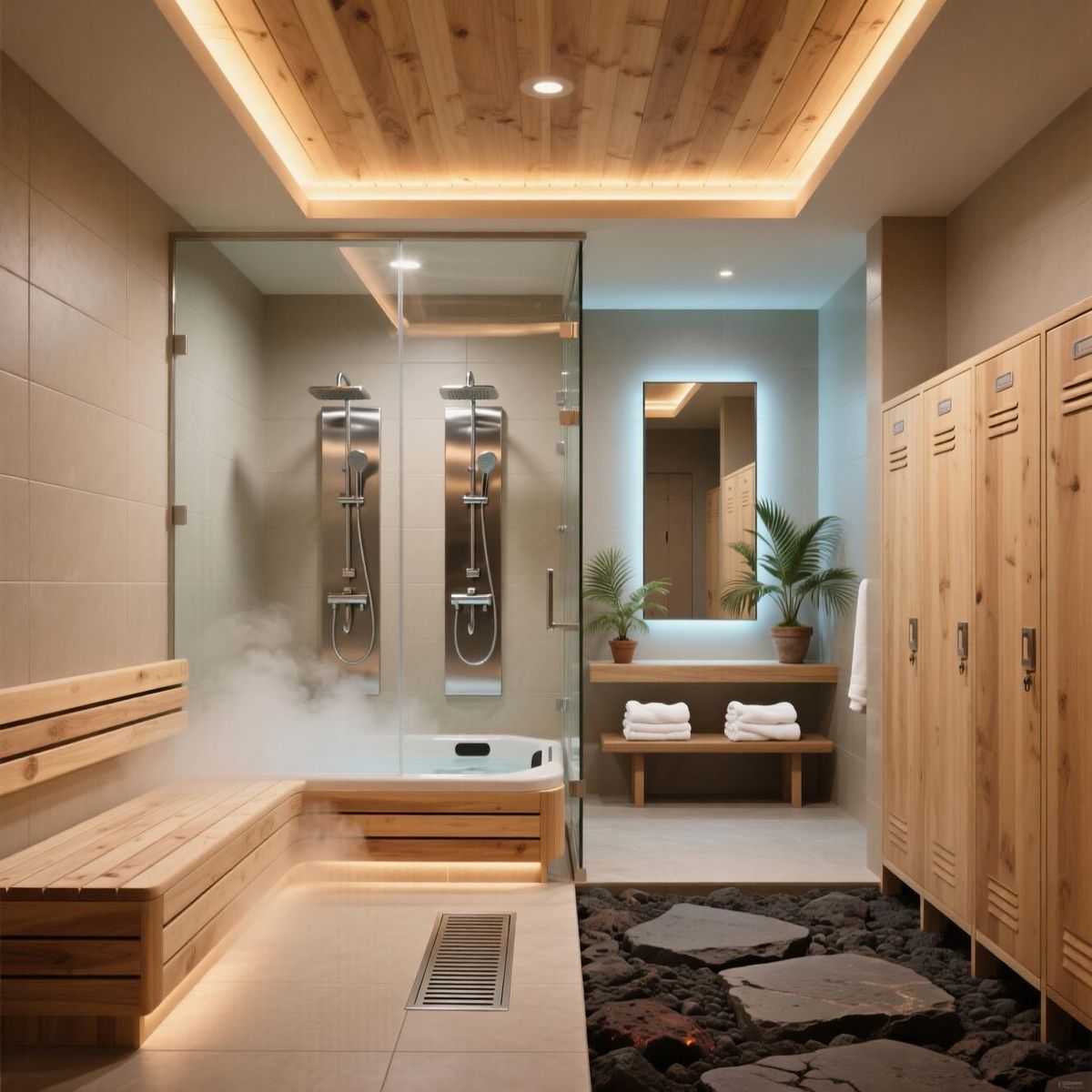 Thi Công Phòng Xông Hơi Ướt 