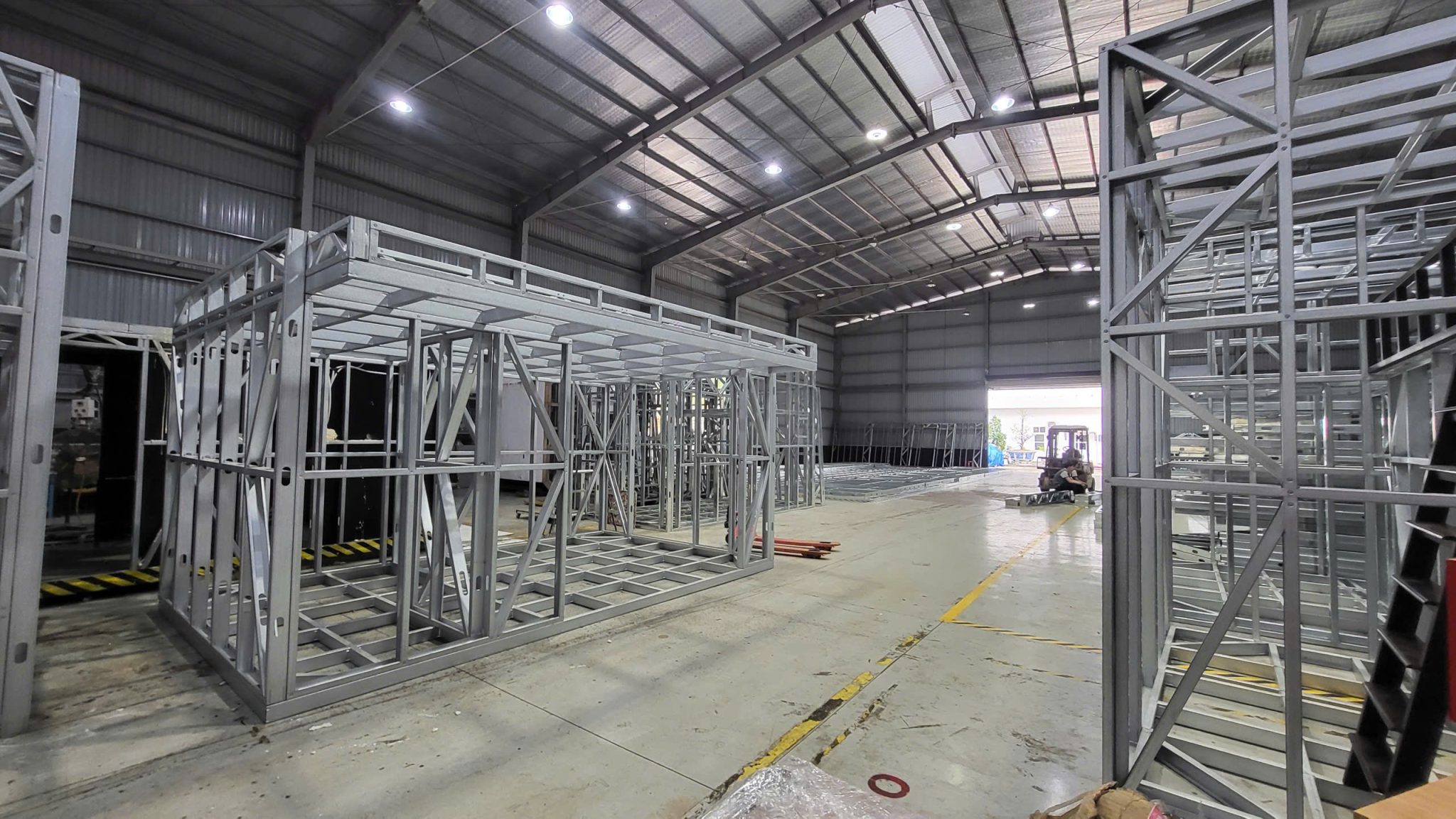 Hệ Khung Sắt Lắp Ghép