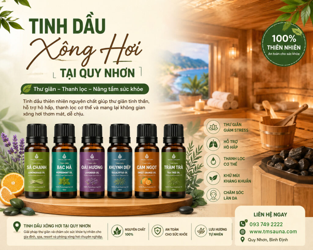 Tinh Dầu Xông Hơi Tại Quy Nhơn