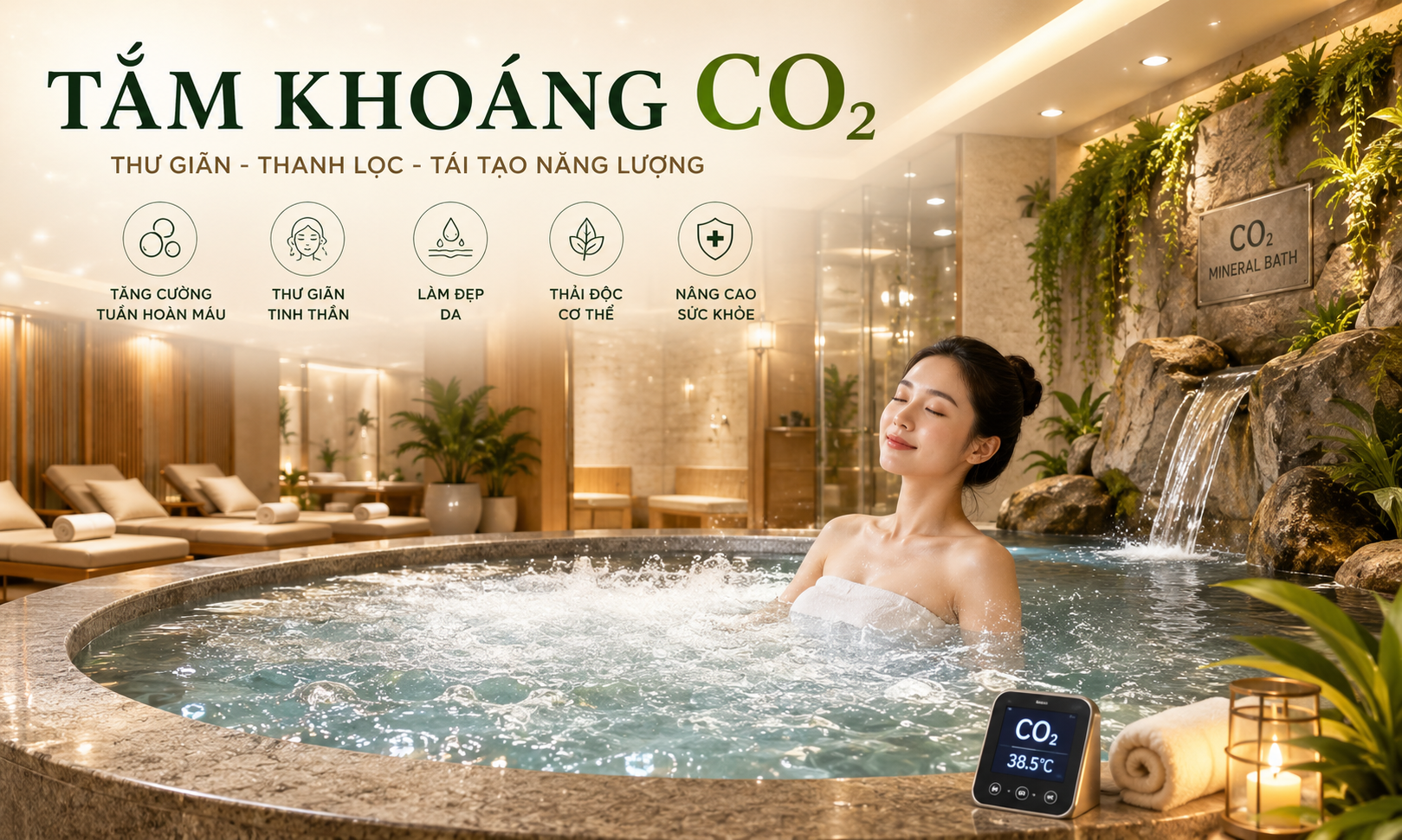 Tắm Khoáng CO2 Là Gì?
