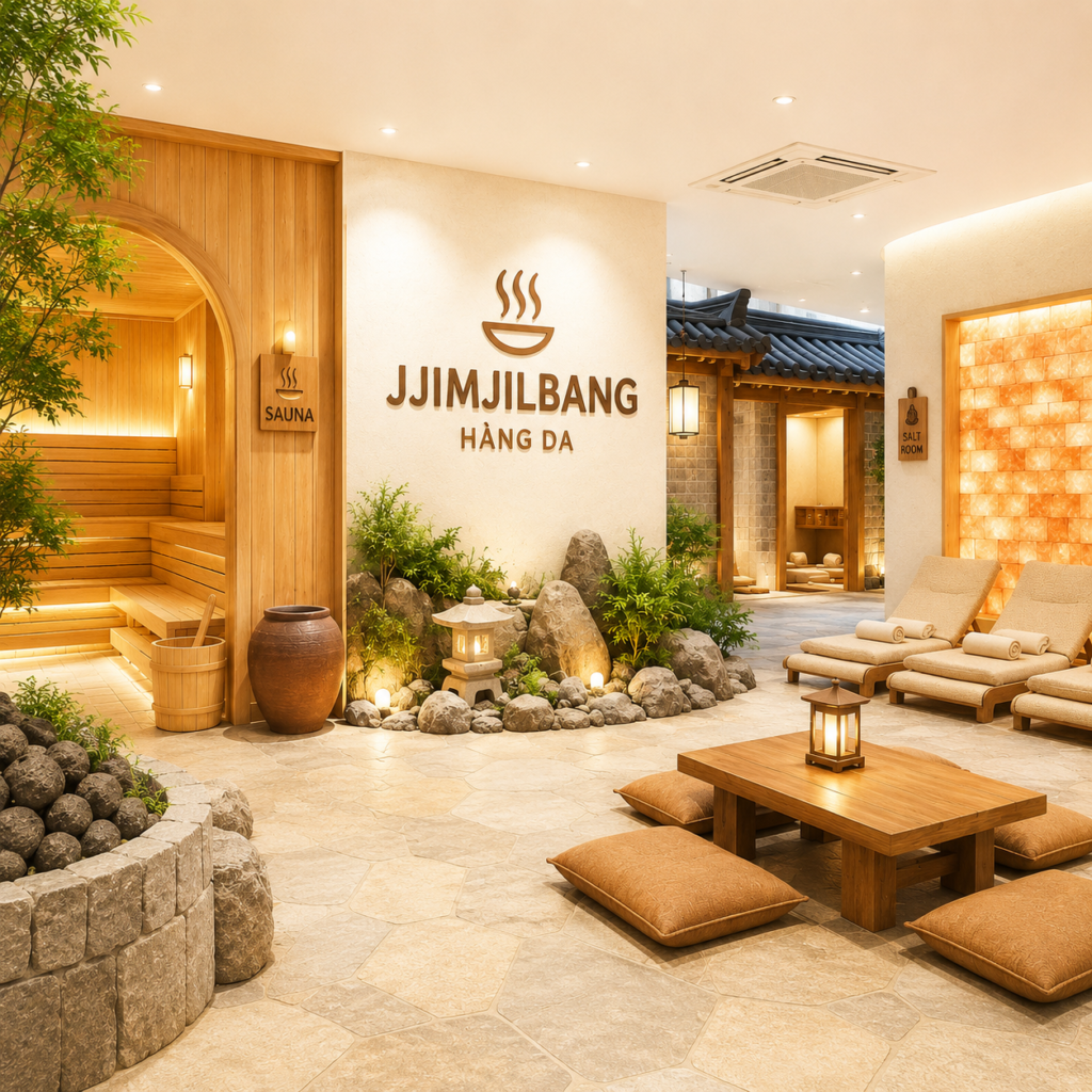 Thiết Kế Jjimjilbang Hàng Da