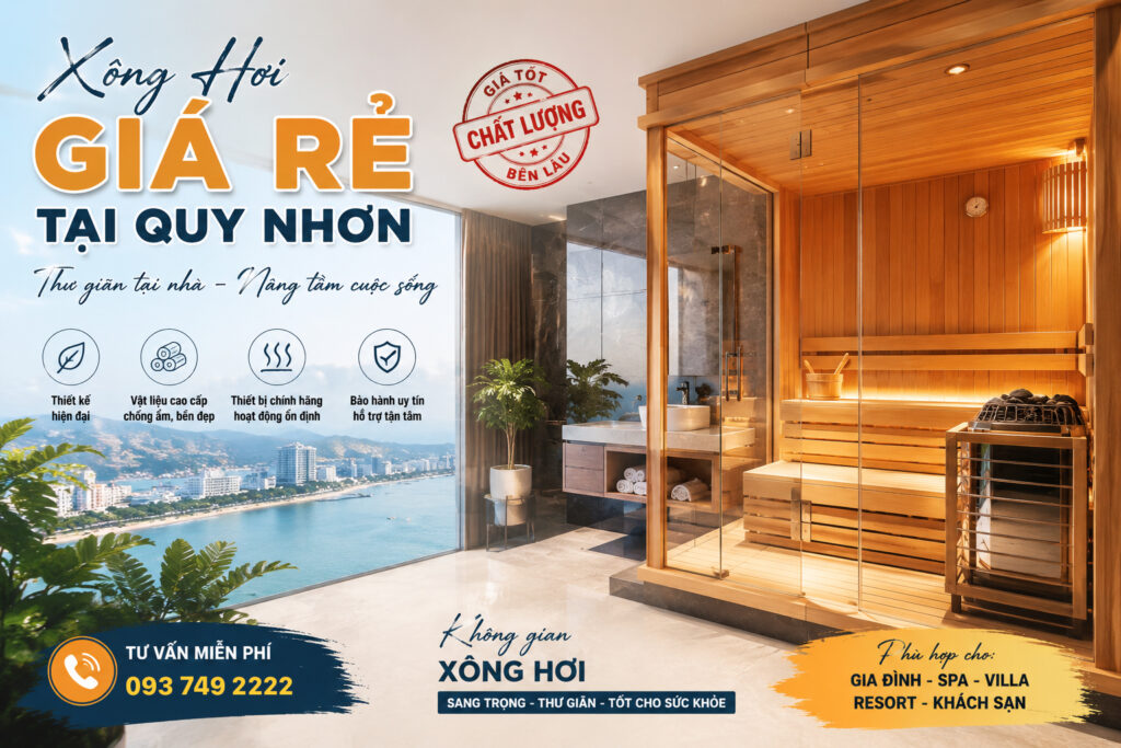 Xông Hơi Giá Rẻ Tại Quy Nhơn