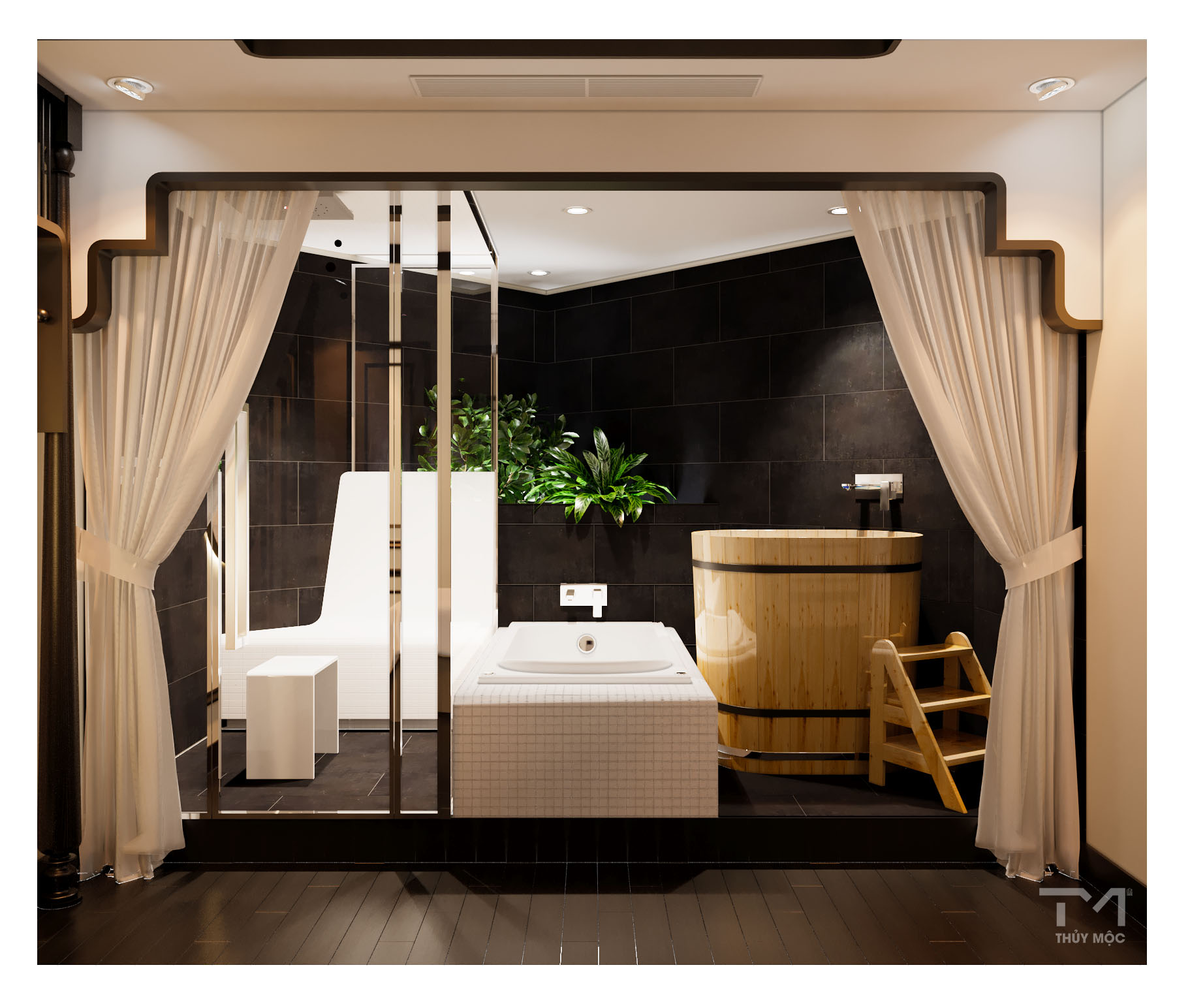 phòng vip jjimjilbang hàng da