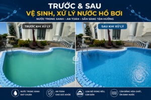 vệ sinh hồ bơi tại Quy Nhơn